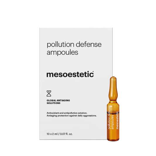 Mesoestetic Pollution Defense Ampoules – Antioxidant & Anti-Pollution Serum – 10x2ml